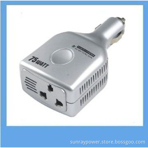 75W DC to AC Inverter with USB 12V